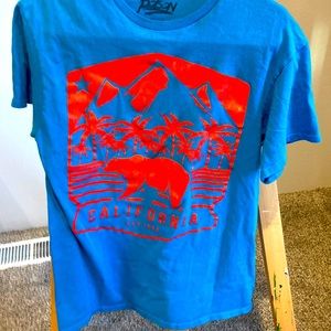 Popular Poison California T-shirt blue